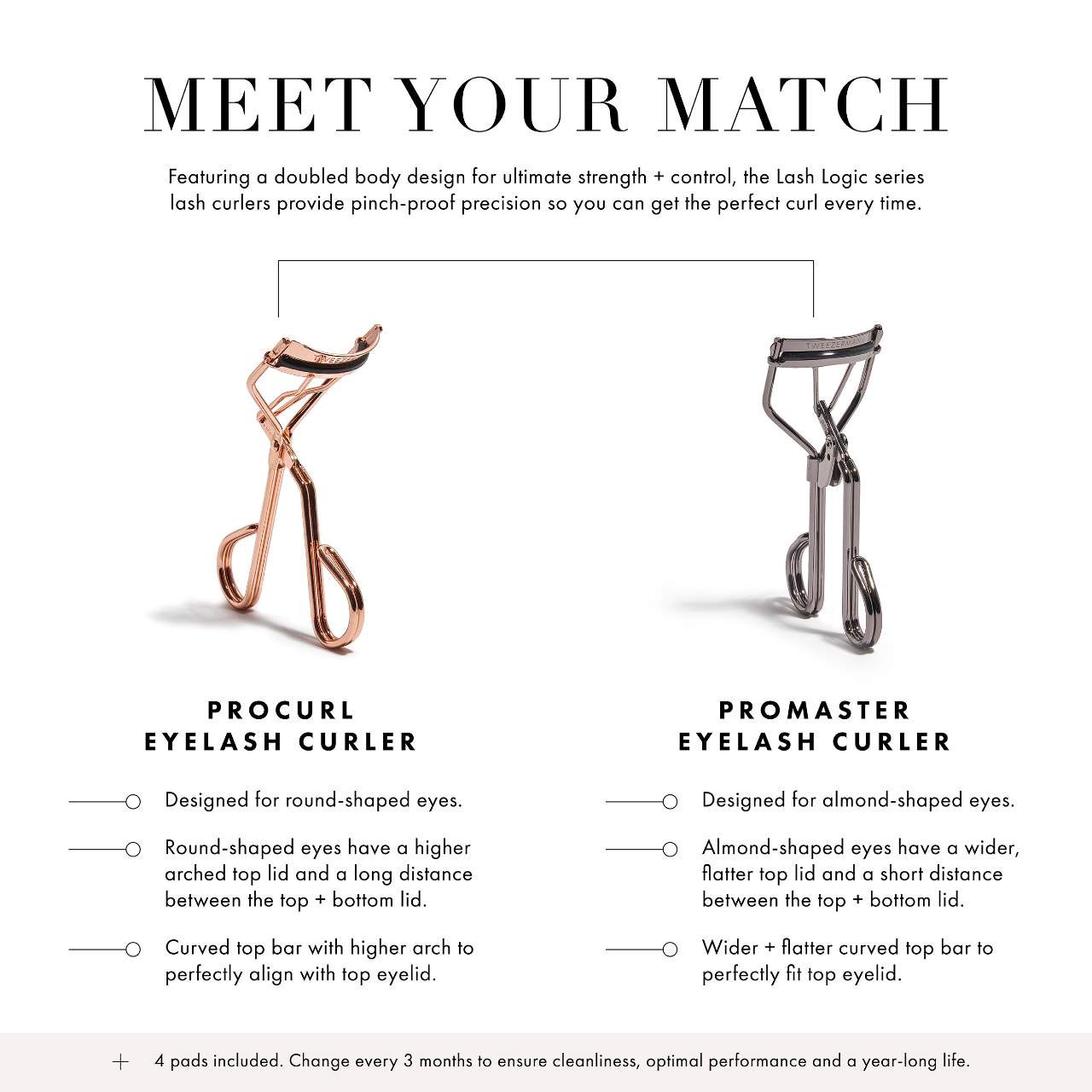 slide 6 of 6, TWEEZERMAN ProCurl Eyelash Curler, 1 ct