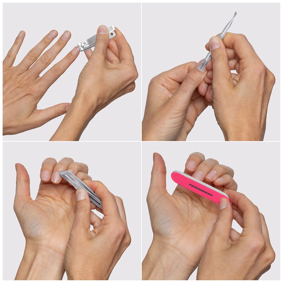 slide 5 of 5, Tweezerman Mini Neon Nail Rescue Kit, 1 ct