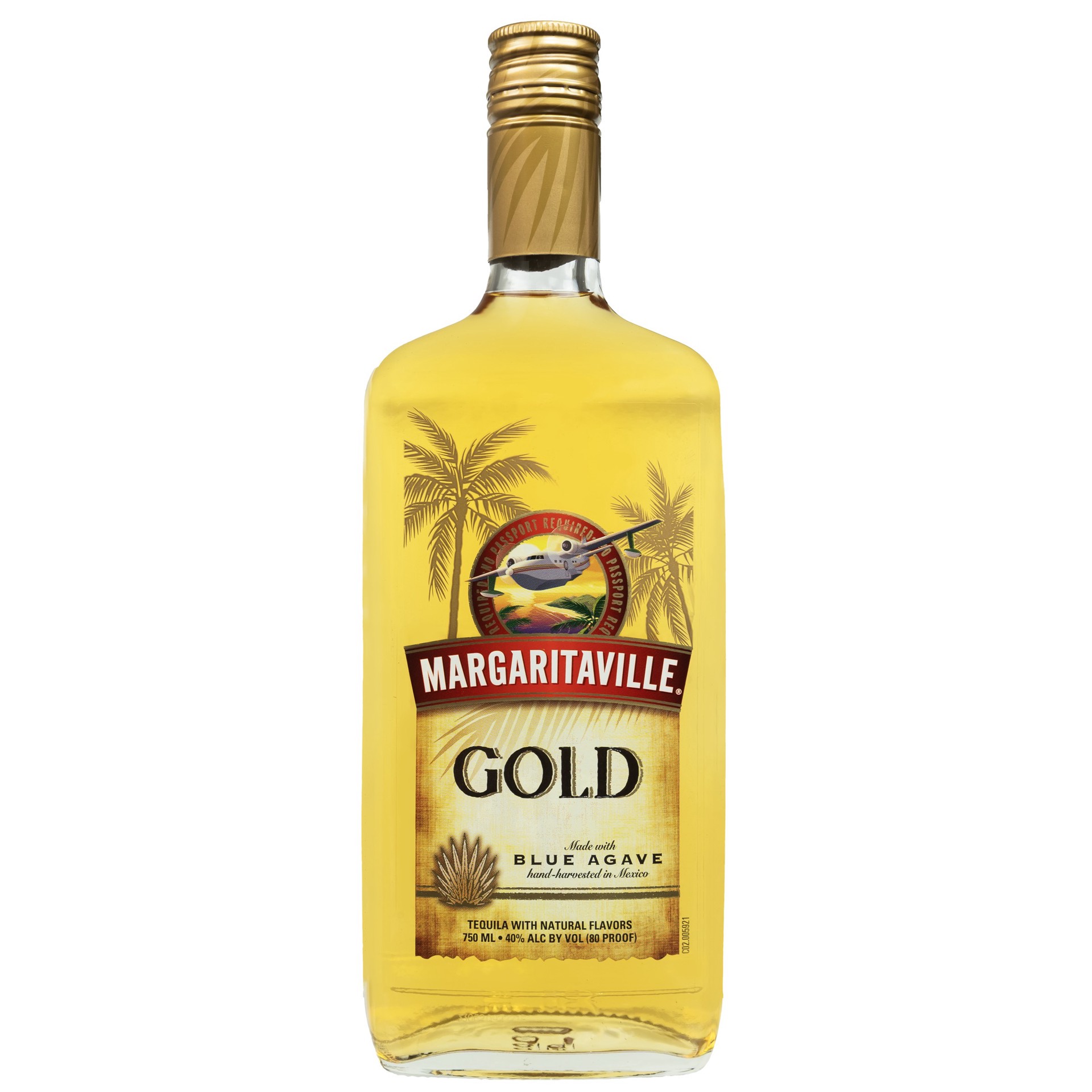 slide 1 of 2, Margaritaville Gold Tequila 750ml 80 Proof, 750 ml