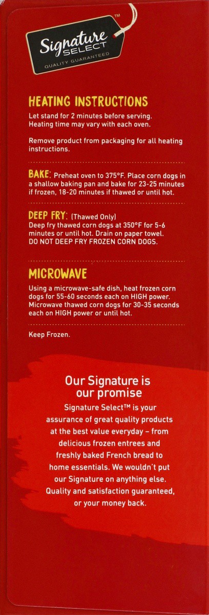 slide 3 of 4, Signature Select Corn Dogs 16 ea, 