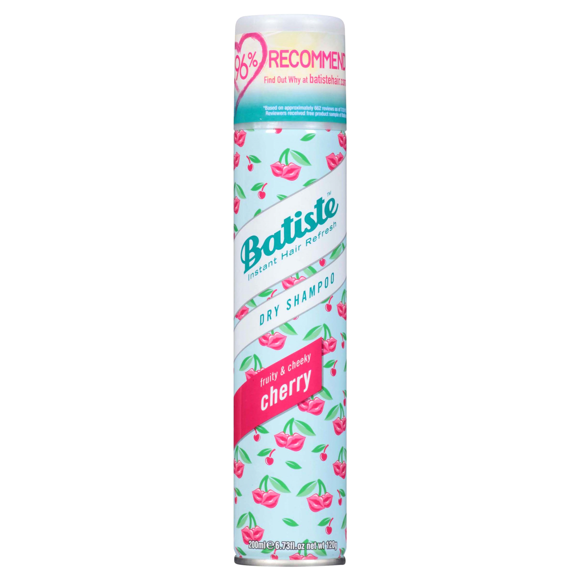 slide 1 of 1, Batiste Instant Hair Refresh Fruity & Cheeky Cherry Dry Shampoo, 6.73 fl oz