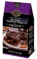 slide 1 of 1, Private Selection Dark Chocolate Pretzel Bark With Sea Salt, 4.7 oz