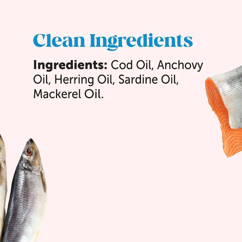 slide 4 of 9, Pet Honesty Omega 3 Salmon Flavor Fish Oil Supplement for Dog and Cat - 16oz, 16 oz