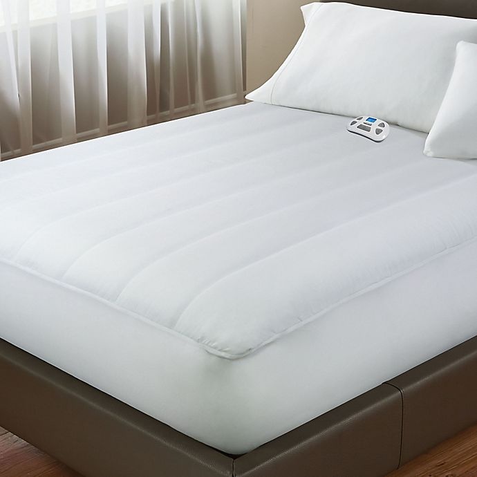 slide 2 of 2, Therapedic Heated Twin Mattress Pad, 1 ct