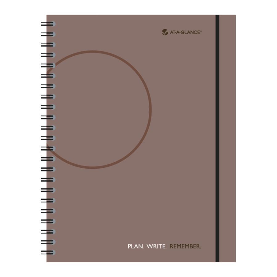 slide 3 of 4, At-A-Glance Undated Planning Notebook - Orange, 1 ct