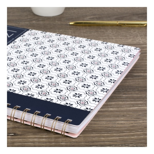 slide 3 of 6, See Jane Work Weekly/Monthly Planner, 8-1/2'' X 11'', Navy/White, January To December 2021, Sj107-905, 1 ct