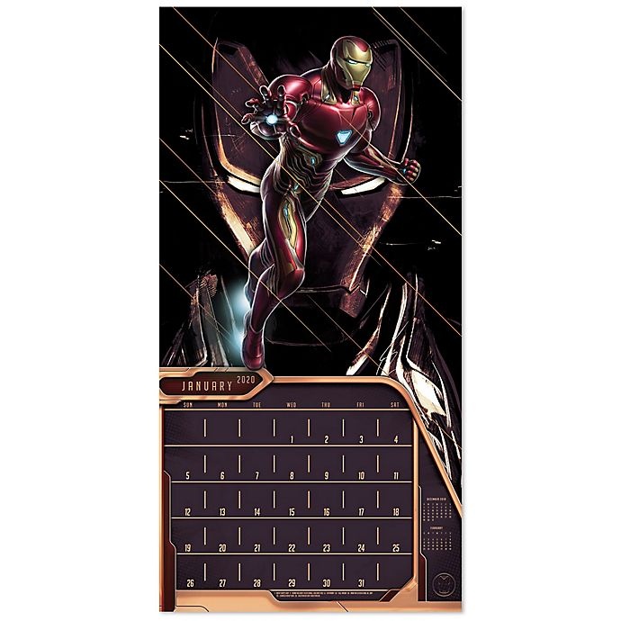 slide 3 of 6, Marvel Avengers 16-Month Wall Calendar, 1 ct