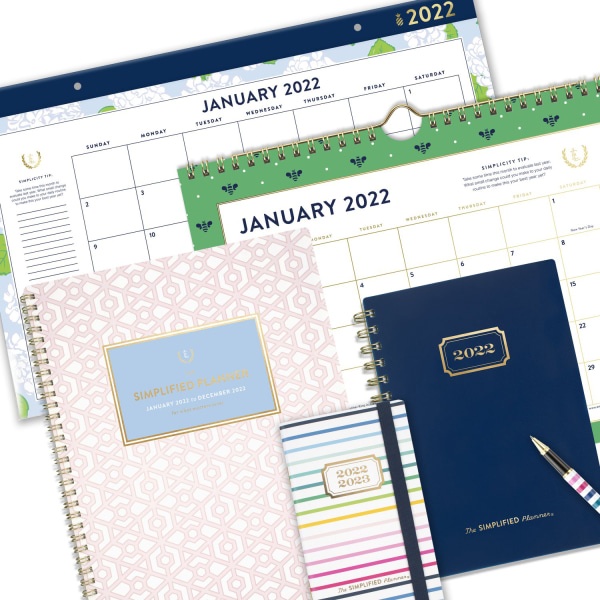 Academic Planner 2021-2022, Simplified By Emily Ley For AT-A-GLANCE Monthly Planner, 8-1/2" X 11", Large, For School, Teacher, Student, Dogwood (EL61-091A - View #7