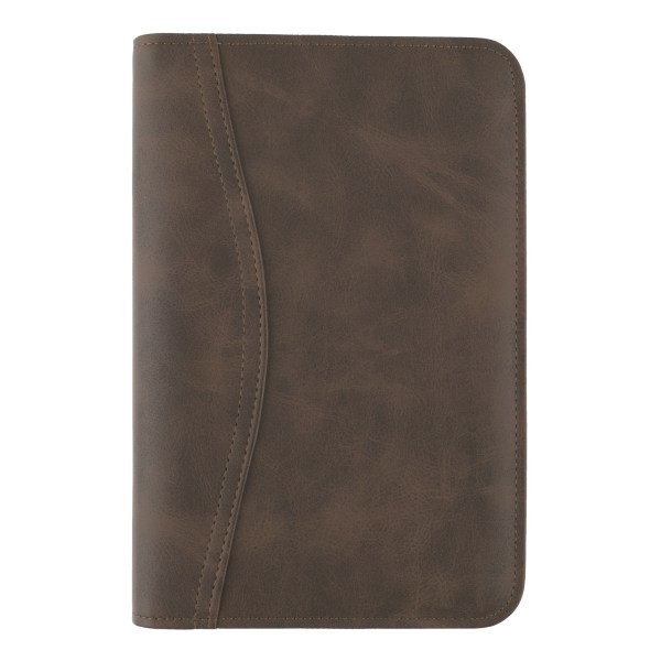slide 4 of 10, At-A-Glance Simulated Leather Starter Set With Daily/Weekly Planning Pages, Distressed Brown, 1 ct