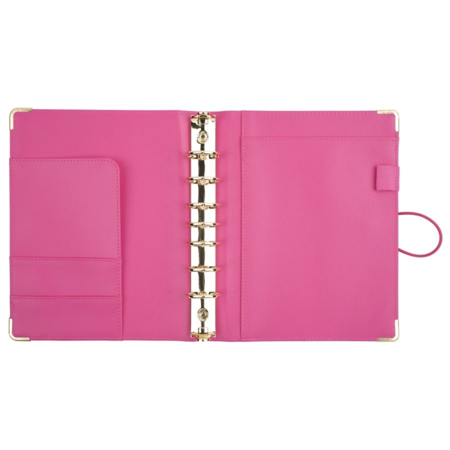 slide 3 of 3, Emily Ley Simplified System Organizer Cover, Fuchsia, 1 ct