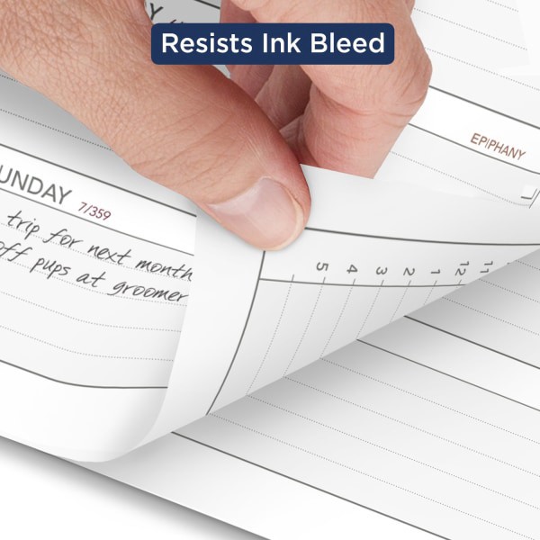 slide 4 of 7, At-A-Glance Weekly Planner Refill, 3-3/4" X 6-3/4", January To December 2024, 063-285Y, 1 ct