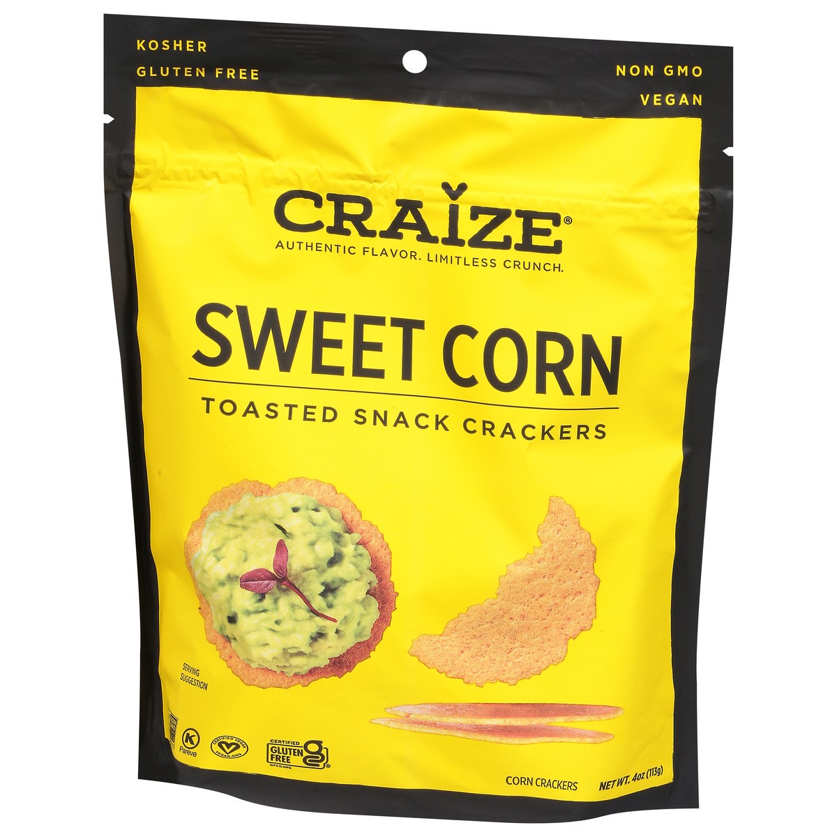 slide 3 of 9, Craize Crackers Corn Sweet 4 Oz, 4 oz