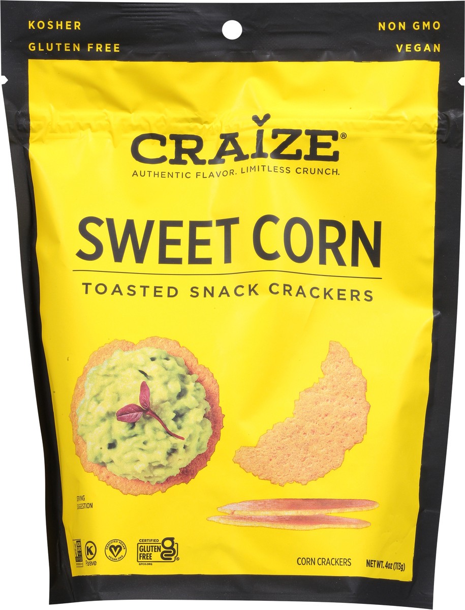 slide 6 of 9, Craize Crackers Corn Sweet 4 Oz, 4 oz