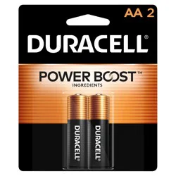 Duracell Coppertop AA Alkaline Batteries, 2/Pack