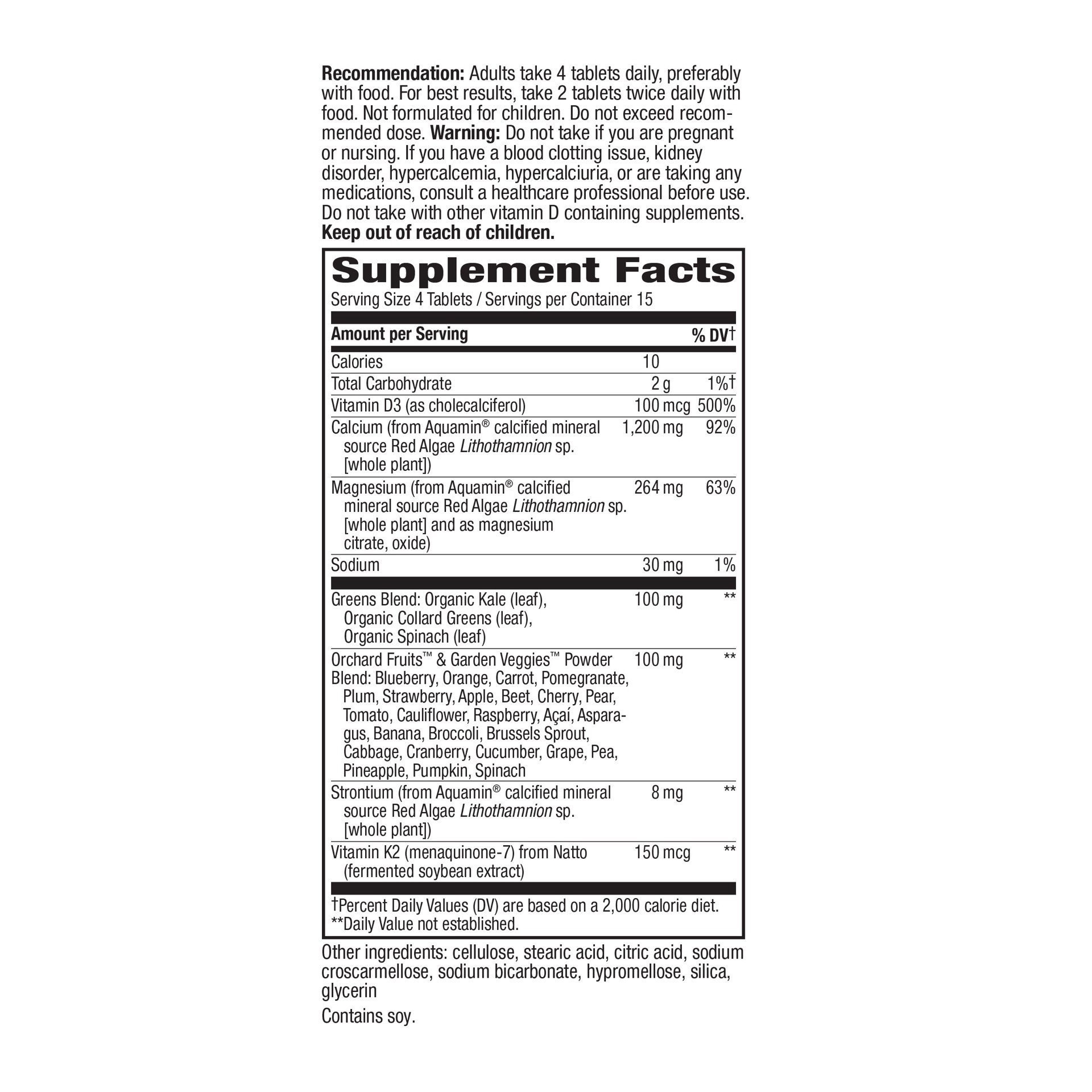 slide 2 of 5, Nature's Way Alive! Max Absorption Calcium 60 Tablets, 60 ct