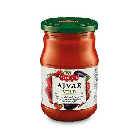 slide 1 of 1, Podravka Ajvar Mild Relish, 350 gram