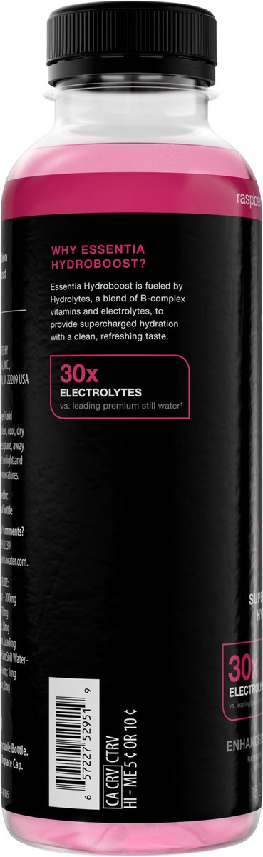 slide 2 of 15, ESSENTIA Bottled Water Ionized Akaline Raspberry15.2oz, 15.2 fl oz