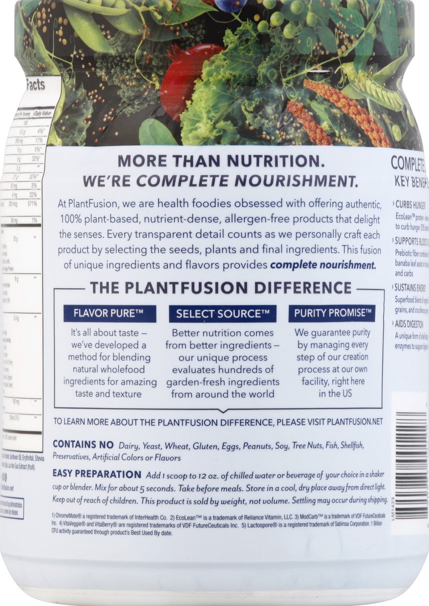 slide 4 of 7, PlantFusion Complete Lean 14.82 oz, 14.82 oz