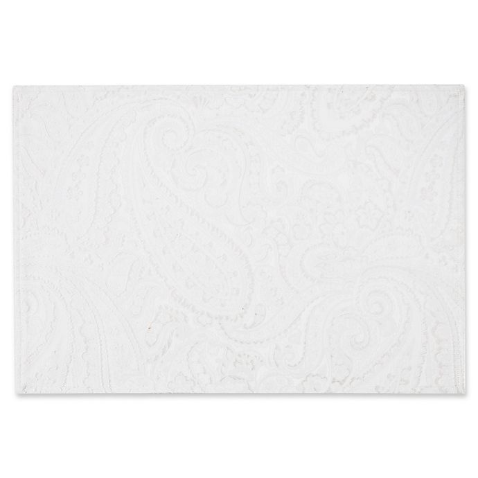 slide 1 of 2, Waterford Table Esmerelda Placemat - White, 1 ct