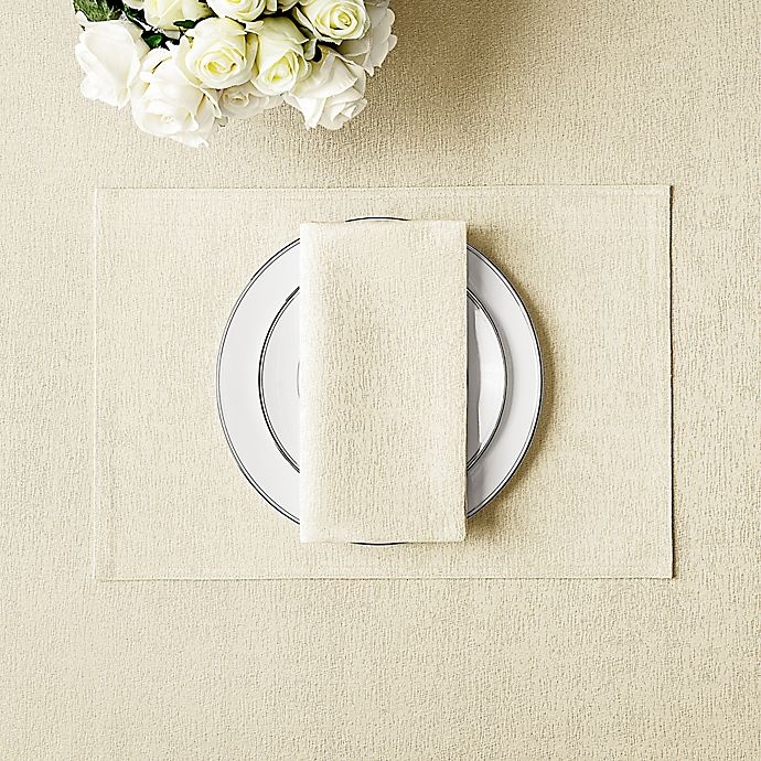 slide 2 of 2, Waterford Linens Lunar Napkins - Ivory, 2 ct