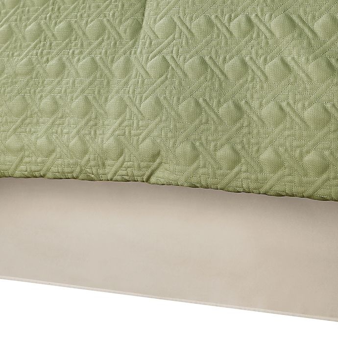 slide 8 of 8, Malibu Full Comforter Set - Light Green, 7 ct