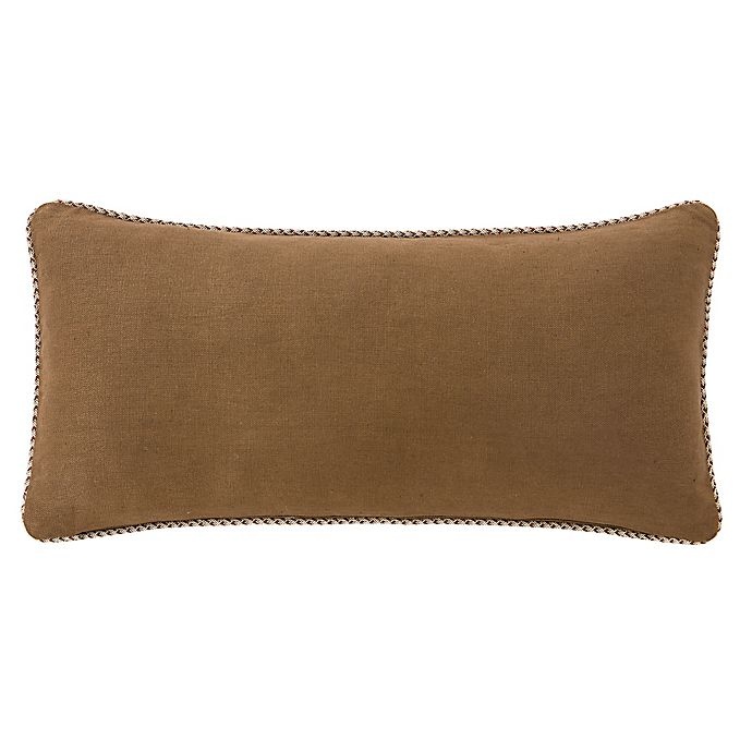 slide 2 of 2, Waterford Jonet Linen Throw Pillow - Spice, 1 ct