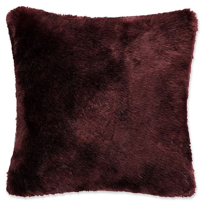 slide 2 of 2, Waterford Amarah Square Throw Pillow - Cabernet, 16 in