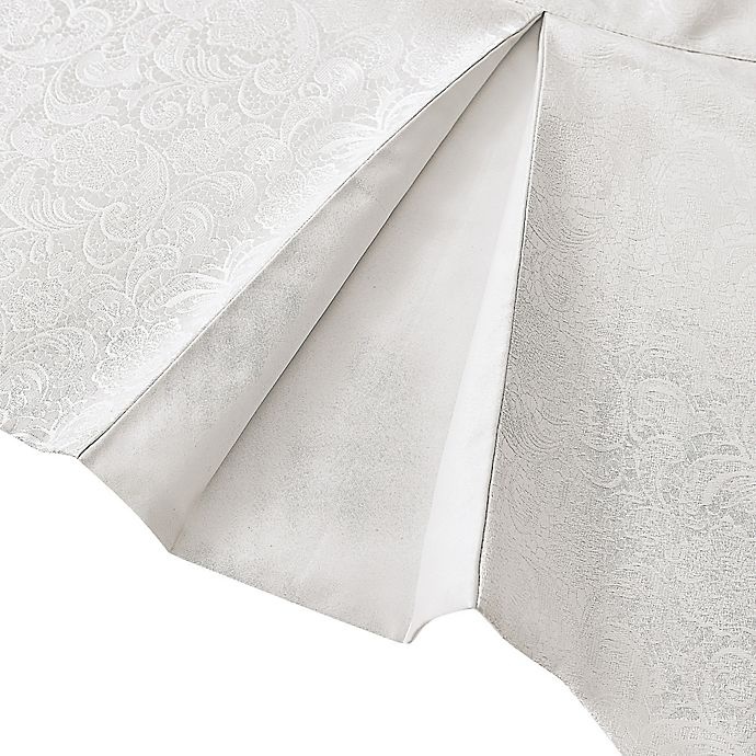 slide 2 of 4, Waterford Lucida Lace Pleated Valance - Ivory, 1 ct