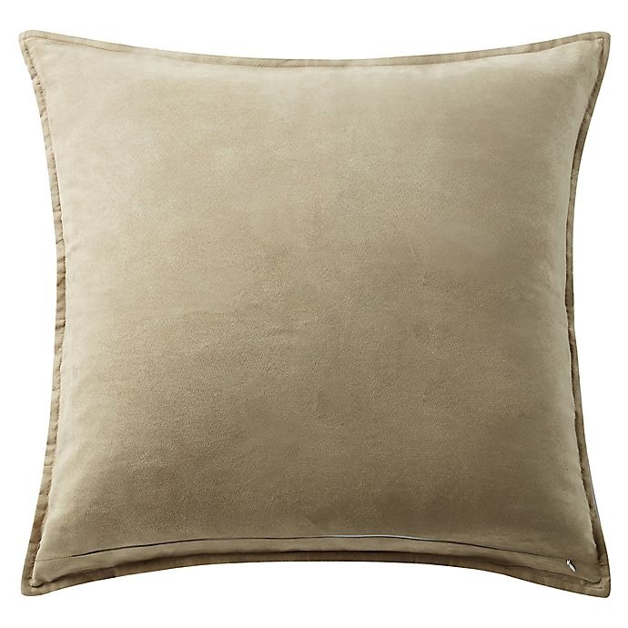 slide 2 of 2, Highline Bedding Co. Samara European Pillow Sham - Neutral, 1 ct