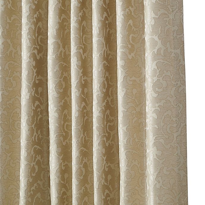 slide 2 of 2, Waterford Lawrence Room Darkening Window Curtain Panel - Gold, 96 in