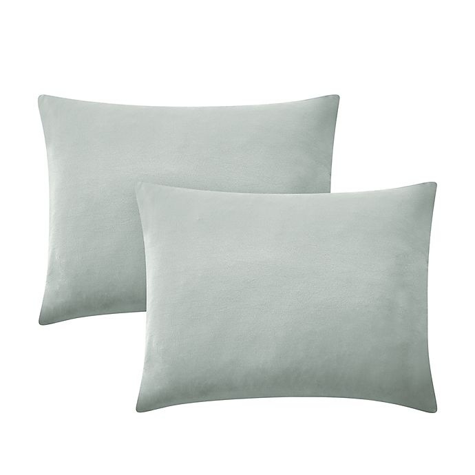 slide 4 of 5, Wamsutta Lustleigh Washed Queen Comforter Set - Mint, 7 ct