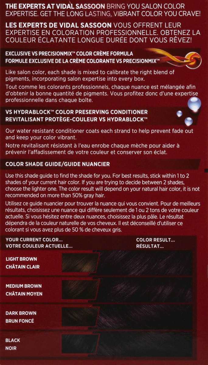 slide 6 of 6, Vidal Sassoon Pro Series London Luxe Deep Velvet Violet Ultra Vibrant Hair Color 3Vr, 1 ct