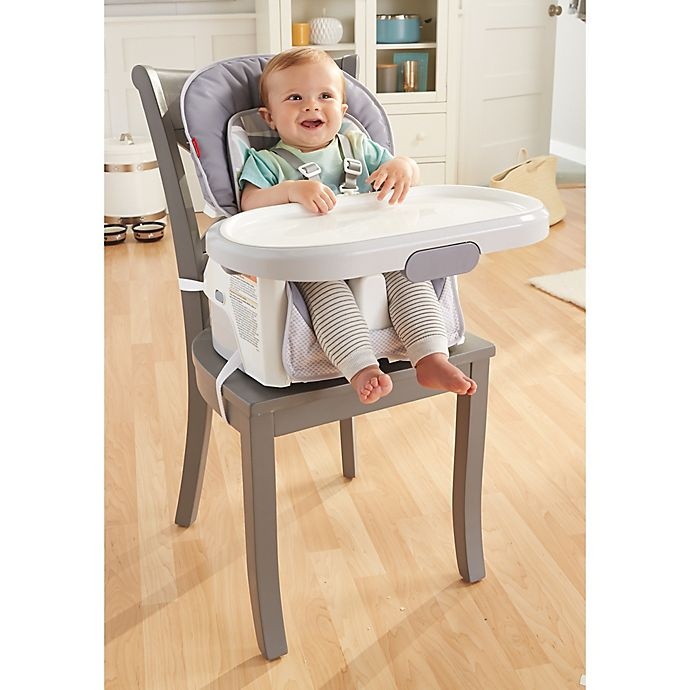 slide 3 of 5, Fisher-Price 4-in-1 Total Clean High Chair - Slanted Sails, 1 ct