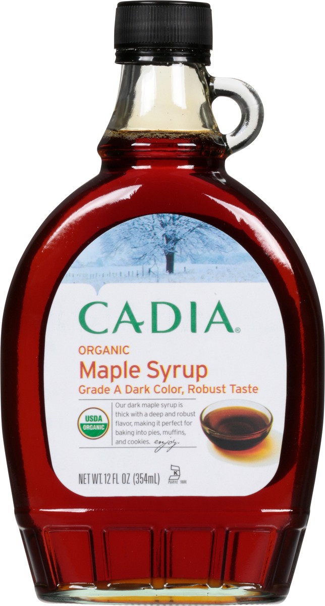 slide 12 of 14, Cadia Organic Maple Syrup 12 Oz, 12 oz