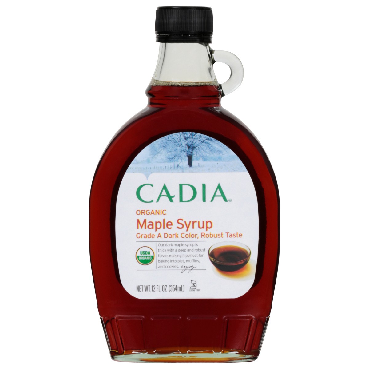 slide 11 of 14, Cadia Organic Maple Syrup 12 Oz, 12 oz