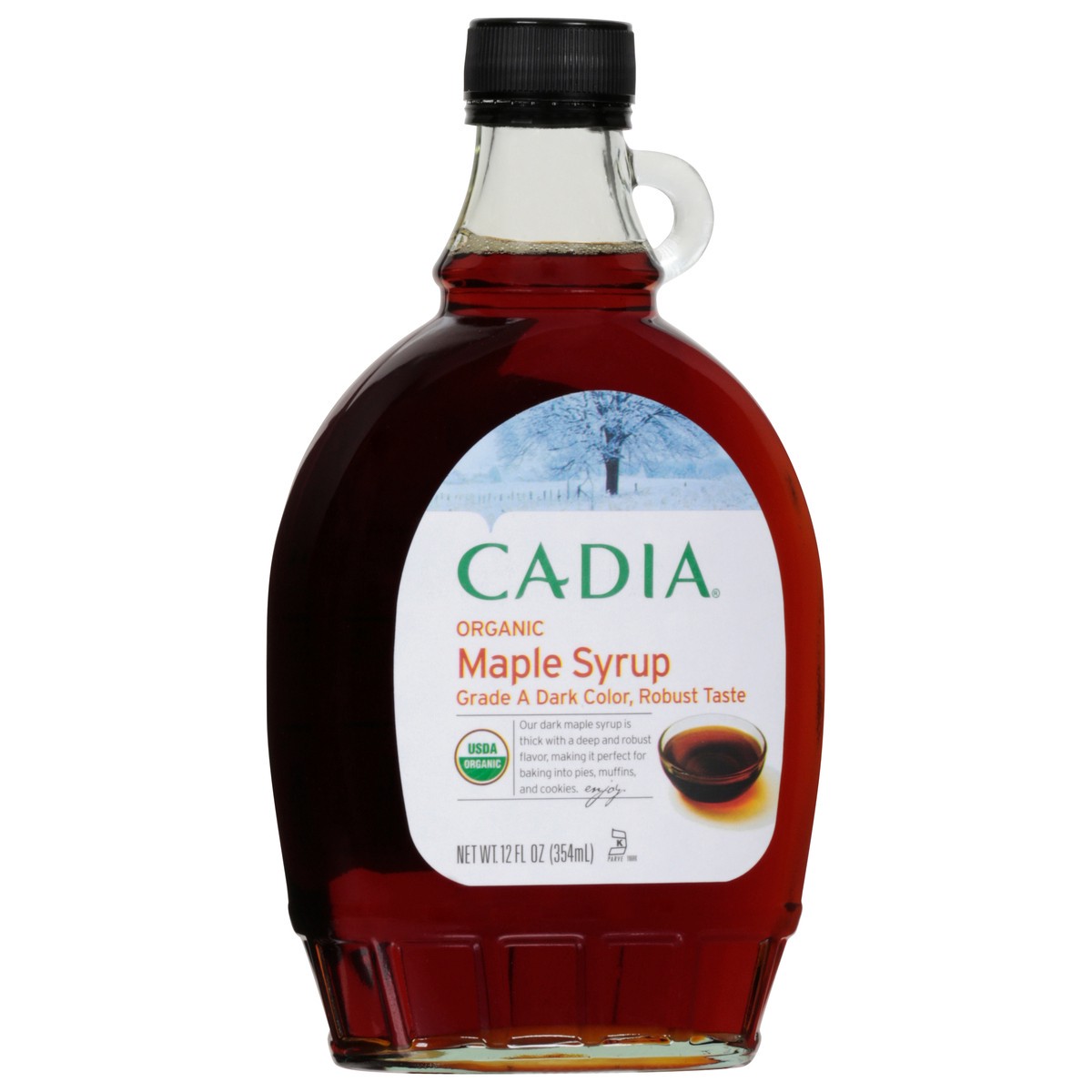 slide 6 of 14, Cadia Organic Maple Syrup 12 Oz, 12 oz