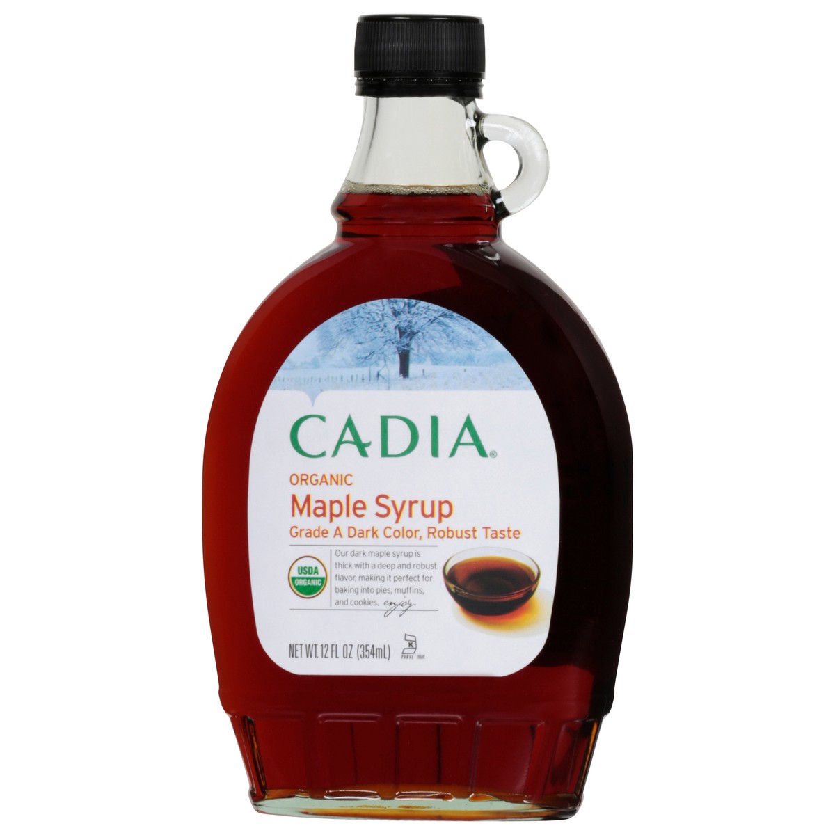 slide 5 of 14, Cadia Organic Maple Syrup 12 Oz, 12 oz