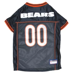 Pets First Chicago Bears Mesh Pet Jersey LG