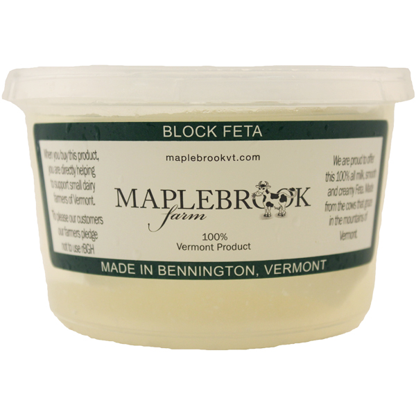 slide 1 of 1, Maplebrook Farm Farms Feta Cheese Block, 8 oz