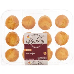 Giant Bakery Corn Mini Muffins - 12 ct