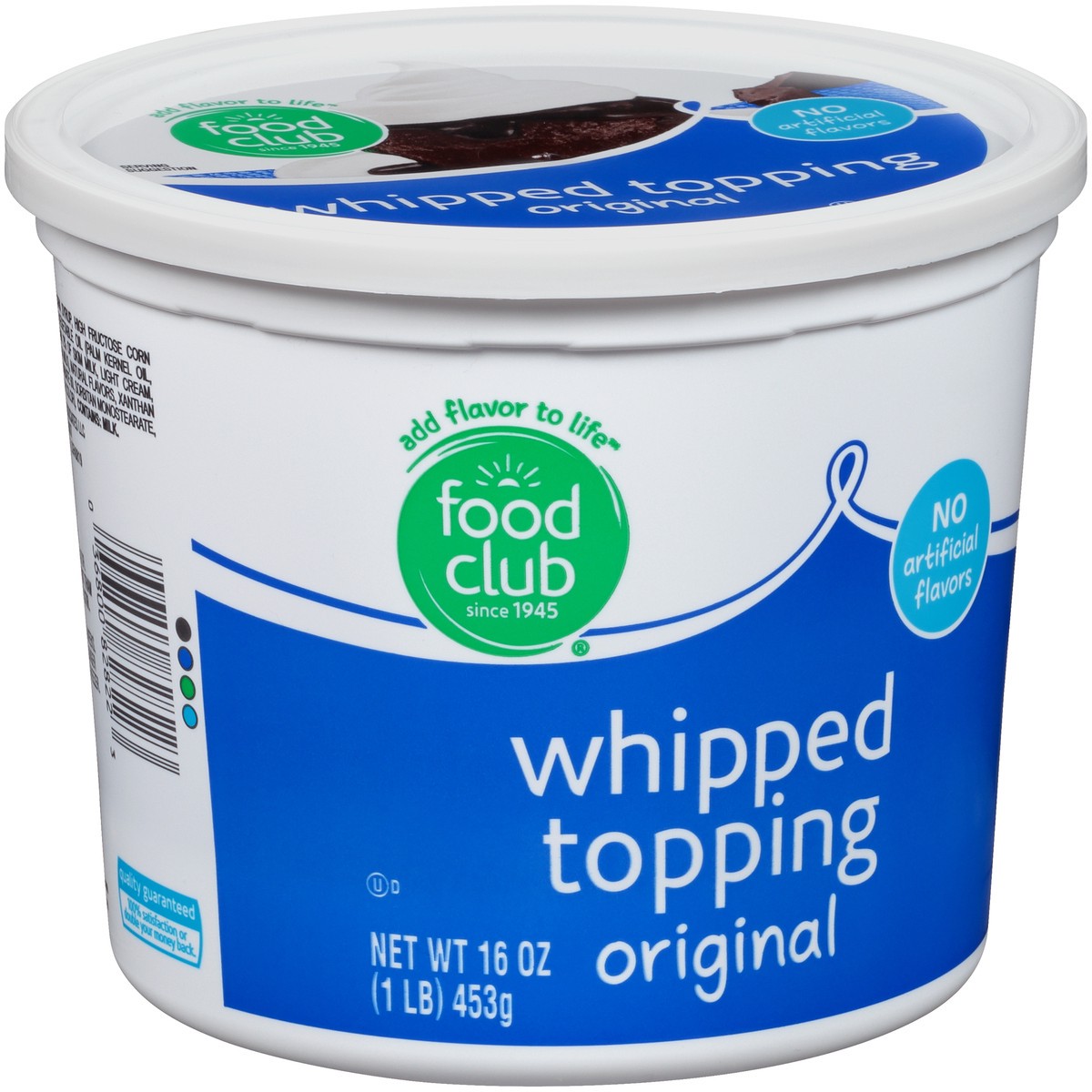 slide 3 of 10, Food Club Original Whipped Topping, 16 oz