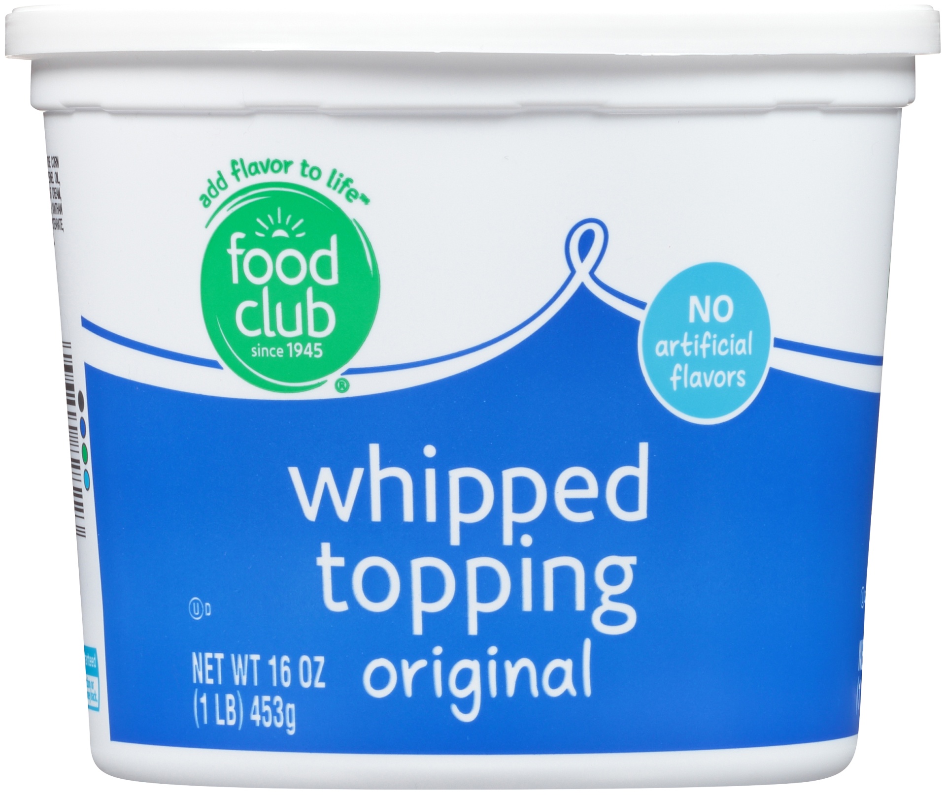slide 5 of 6, Food Club Whipped Topping Original, 16 oz