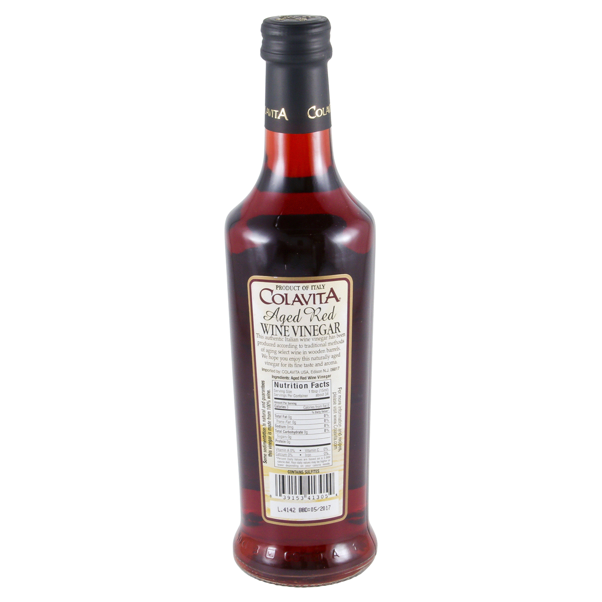 slide 2 of 2, Colavita Red Wine Vinegar 17 fl oz, 17 fl oz