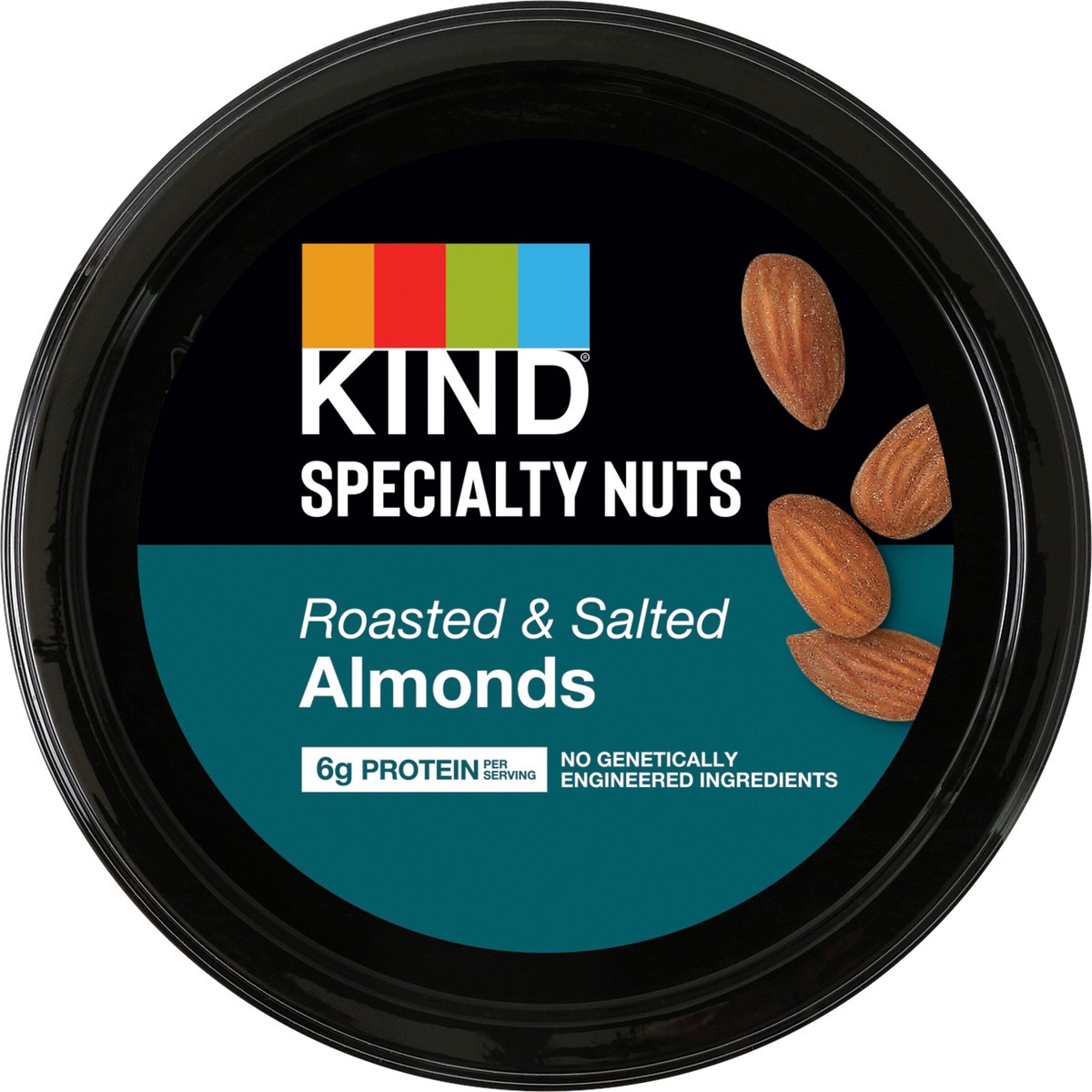 slide 2 of 4, Kind Roasted & Salted Almonds, 10 oz