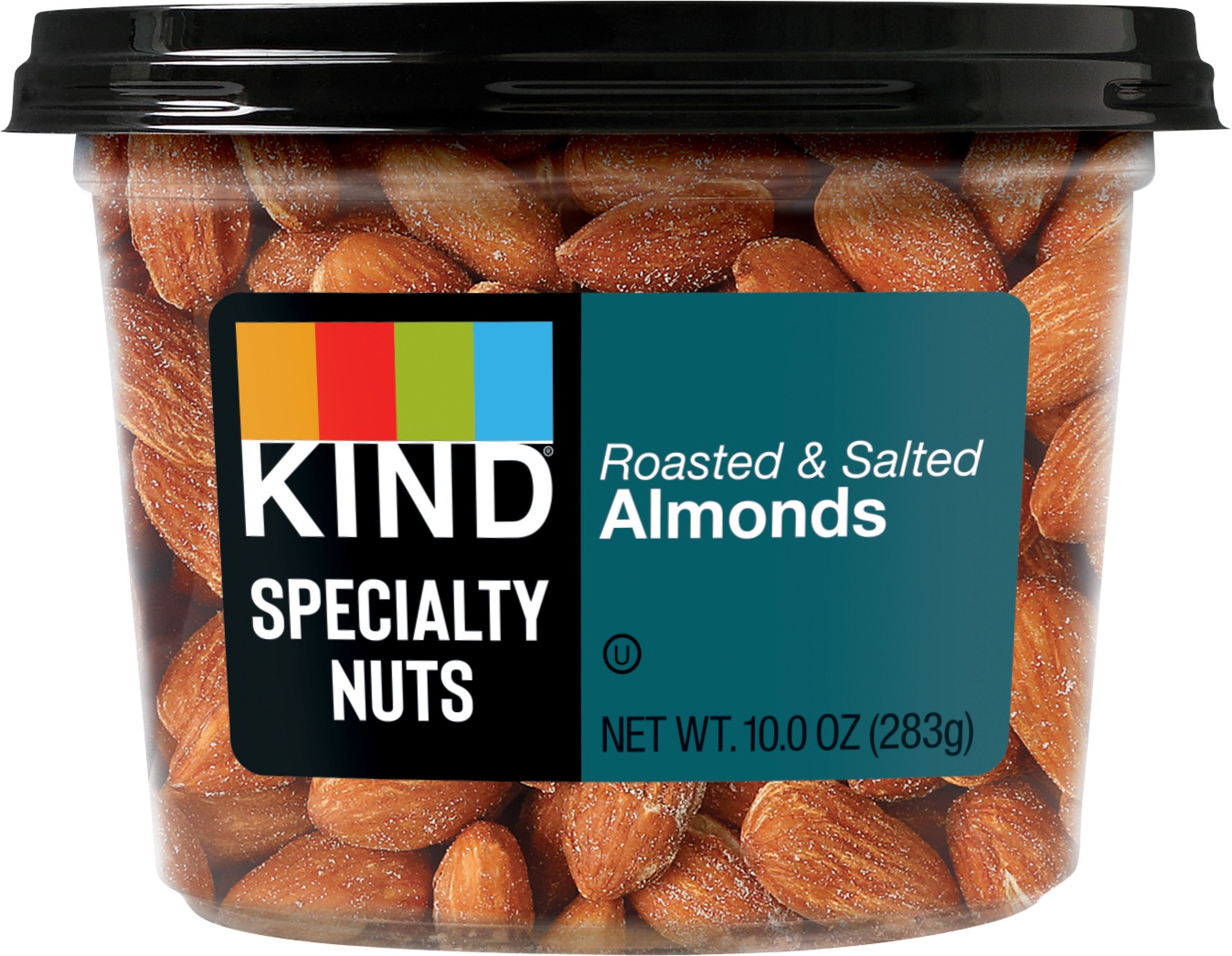 slide 1 of 4, Kind Roasted & Salted Almonds, 10 oz