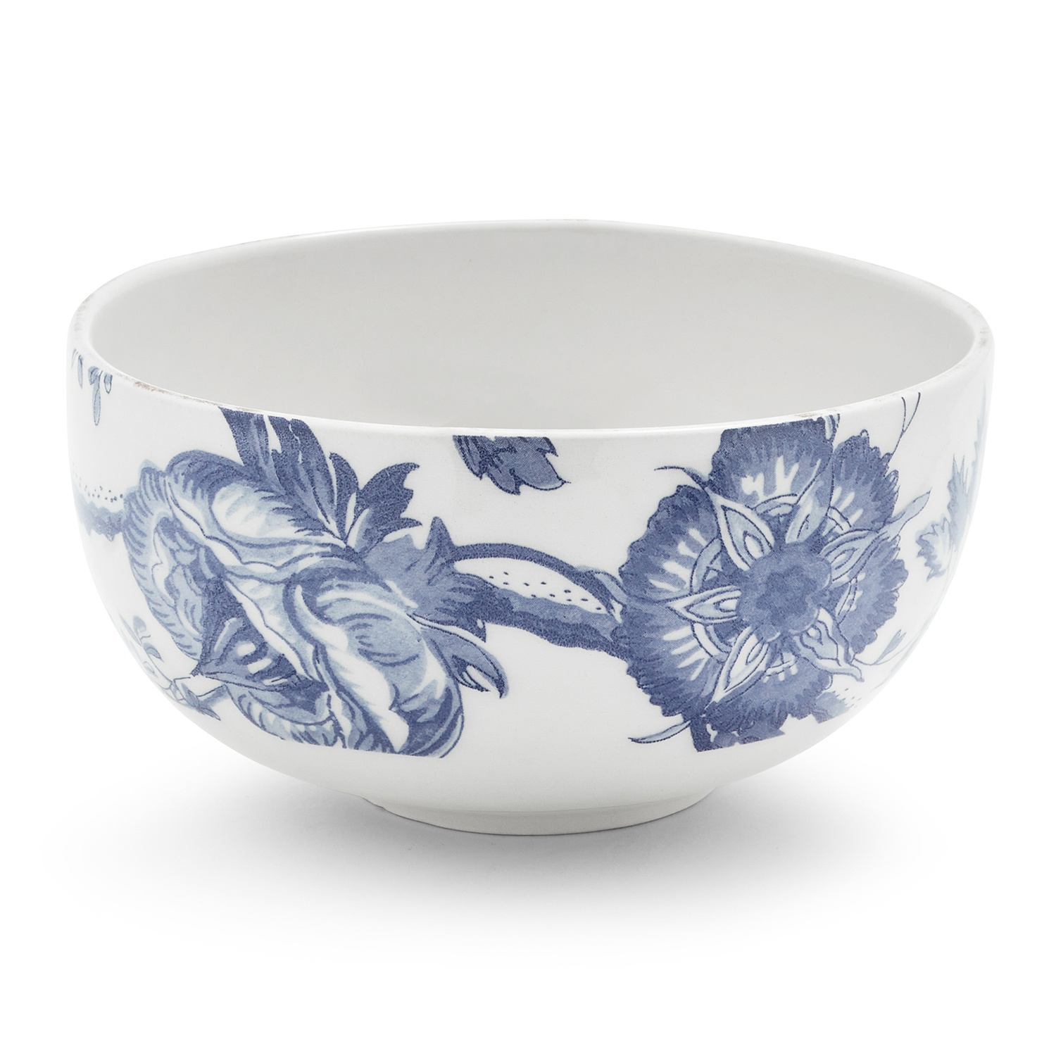 slide 1 of 1, Sur La Table Italian Blue Floral Cereal Bowl, 1 ct