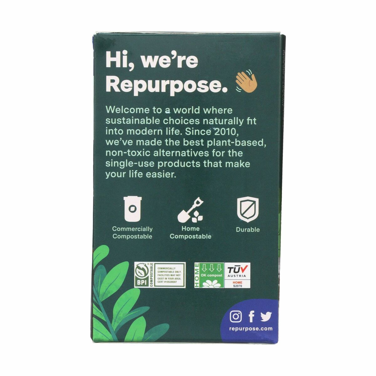 slide 2 of 9, Repurpose Bag, Extra Strong, Small Bin, Compostable, 3 Gallon, 50 ct
