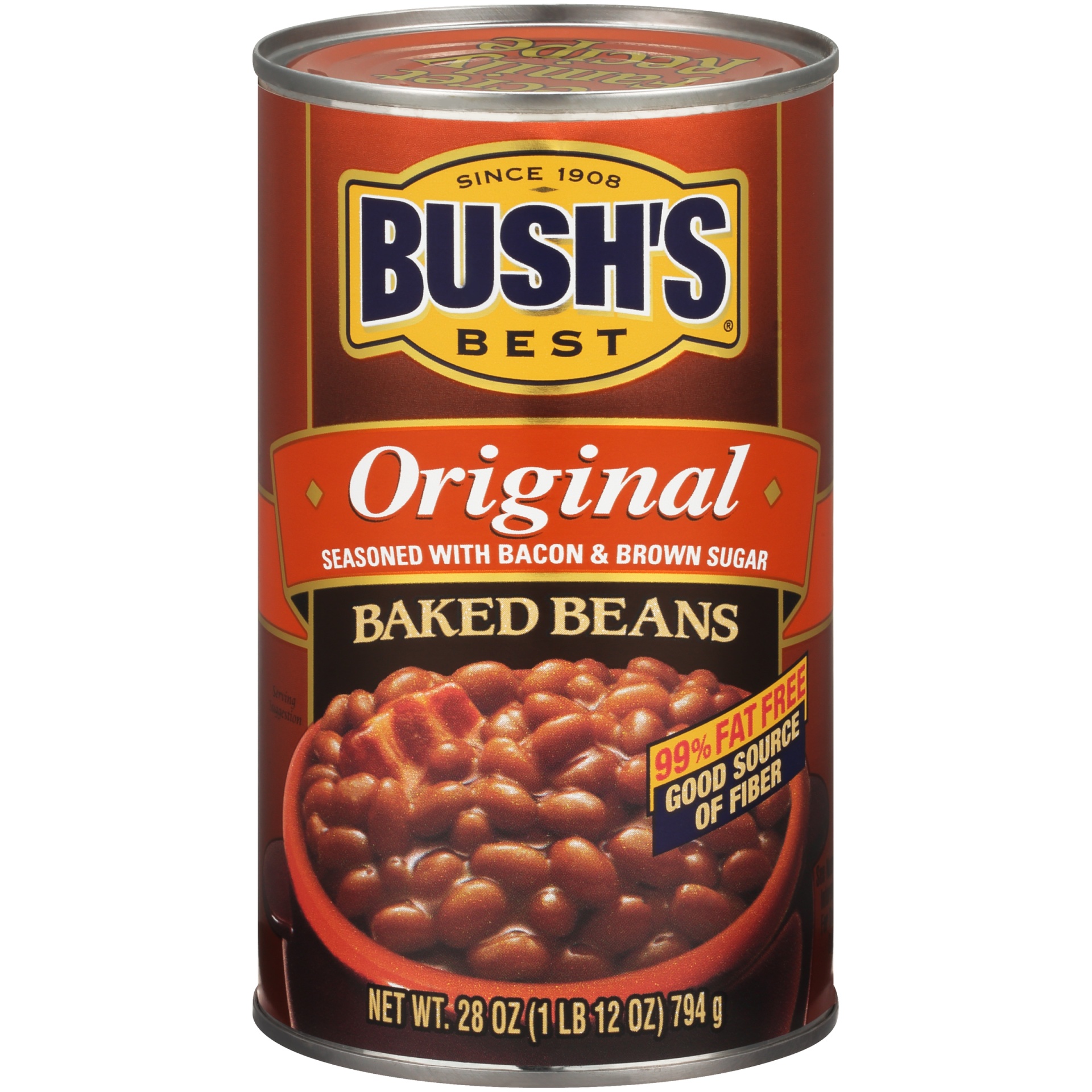 slide 2 of 6, Bush's Best Original Baked Beans, 28 oz
