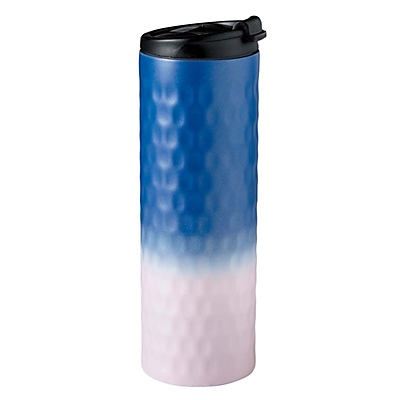 slide 1 of 1, All About U Stainless Steel Ombre Coffee Tumbler, 1 ct