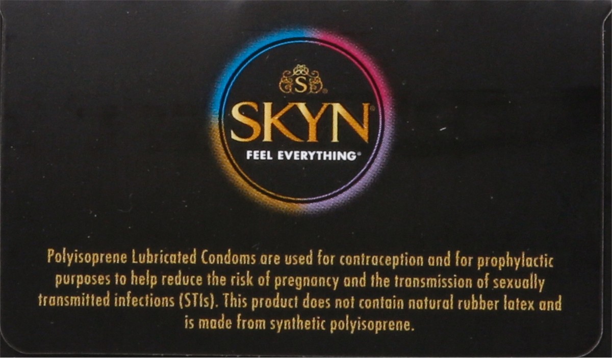 slide 2 of 8, SKYN Selection Lubricated Non-Latex Condoms Variety Pack 12 ea, 12 ct